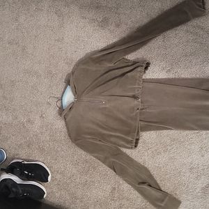 Green jogger set
